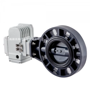 電動(dòng)蝶閥DN80^D971X-16UPVC，DN100，DN150